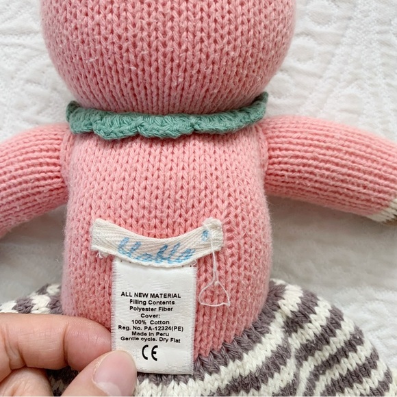 Blabla Suzette the Fox Hand Knit Doll 12” - Picture 4 of 4